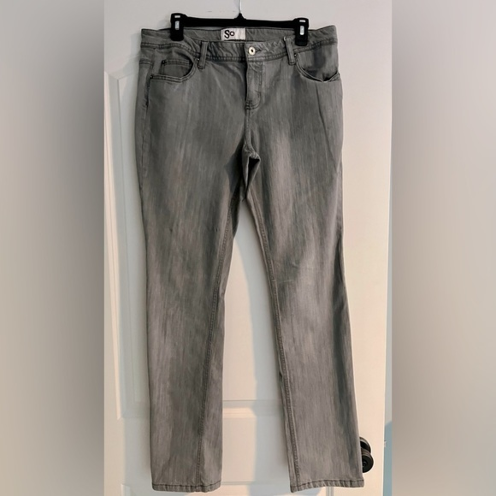 SO Distressed‎ Jeans Size 15 Gray
